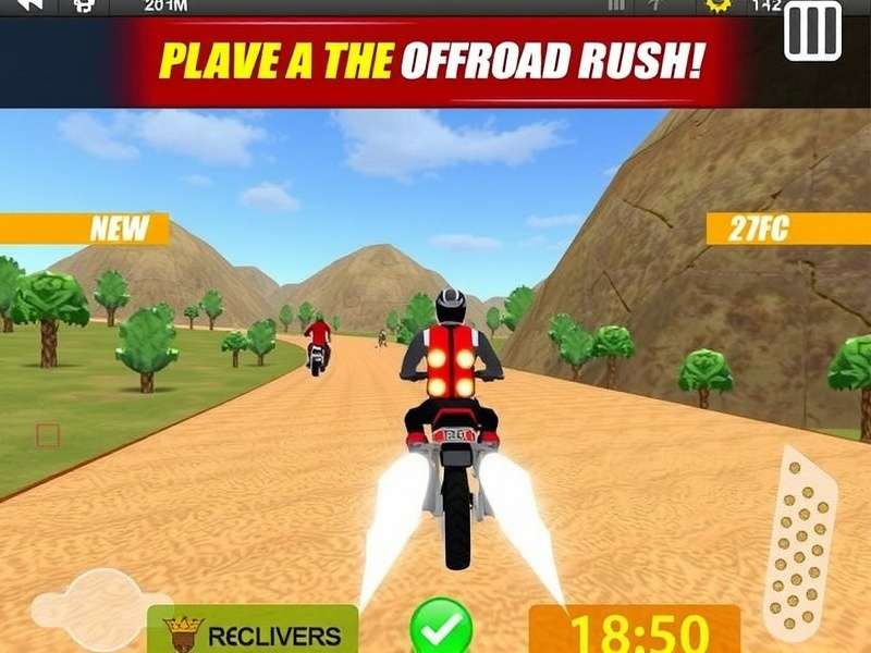 Raipur Riders Offroad Rush Game Screenshot